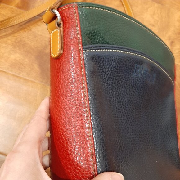 La Tour Eiffel vintage pebbled leather minimalist quiet luxury bag - Picture 7 of 13